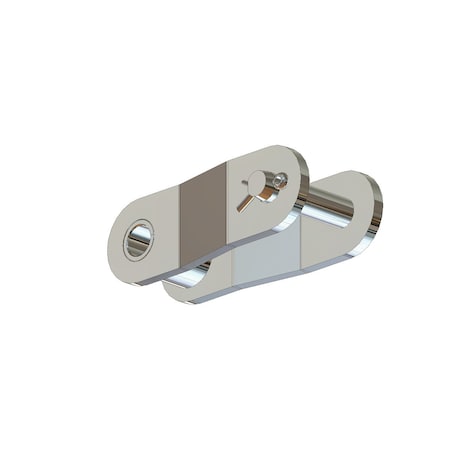 Maxco Chain C2040Ss 304 Ss Ol Cp ASMEANSI DbPitRlrChn StdRlr 1"Pit, C2040Sshmol, PK5 C2040SSHMOL